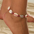 Damen Fußkette mit Muscheln Shop Nory