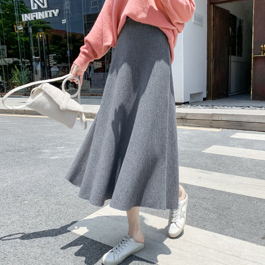 Damen Eleganter, schwingender Plisseerock Shop Nory