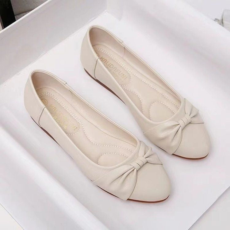 Damen Verspielte Ballerinas mit elegantem Knoten-Design