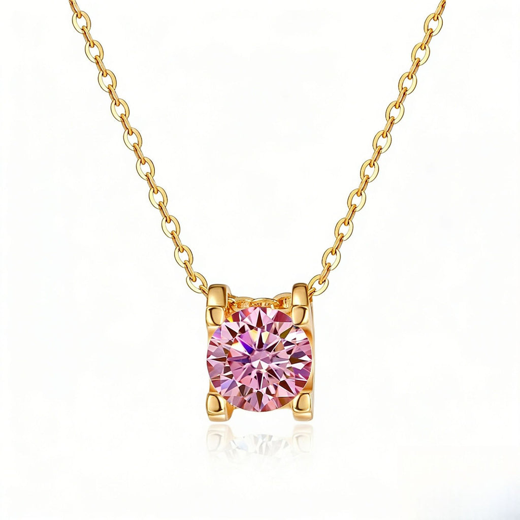 Damen elegante Halskette mit funkelndem Kristall Shop Nory