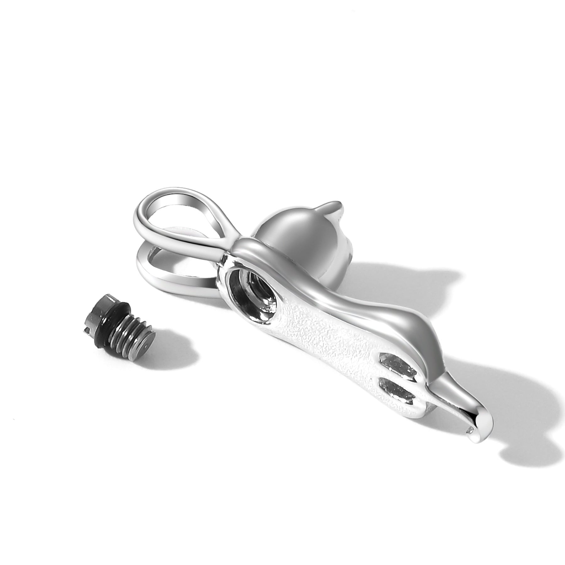 Damen Halskette mit charmantem Katzenanhänger aus hochwertigem Metall Shop Nory