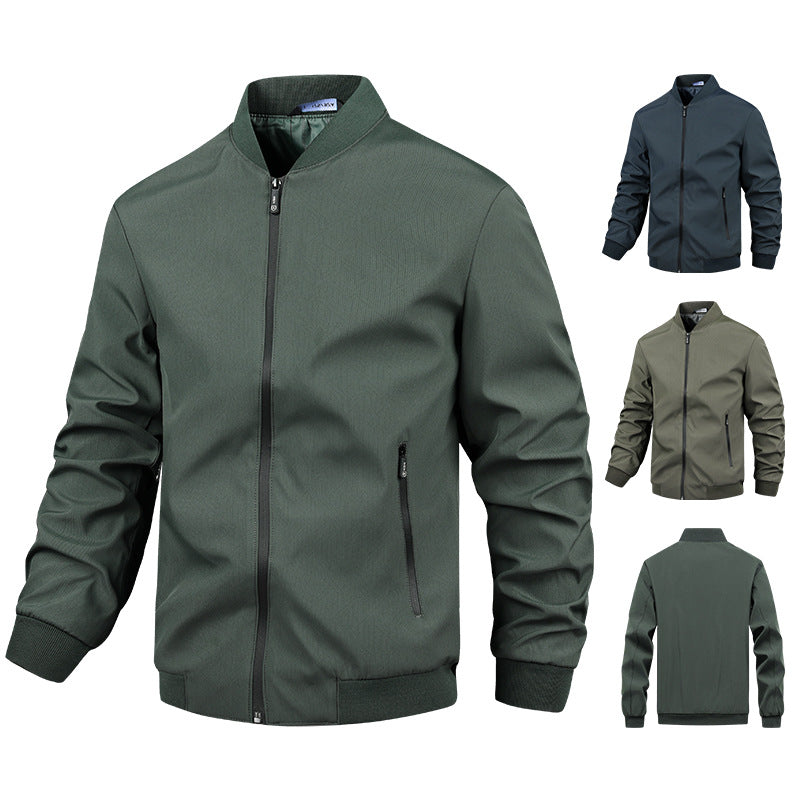 Herren Modische Freizeitjacke mit Stehkragen Shop Nory 1787738675