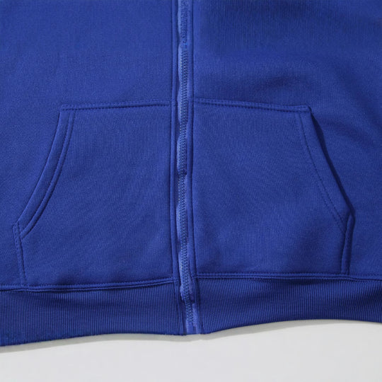 Herren nan Slim-Fit Kapuzensweatjacke mit mittigem Reißverschluss, doppellagiger Kapuze und praktischen Eingrifftaschen Shop Nory