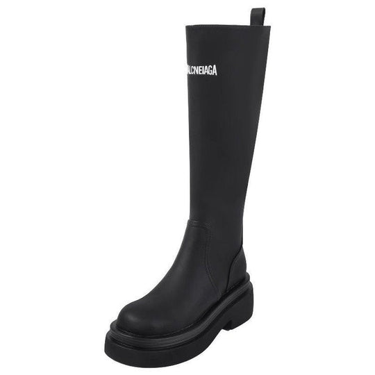 Damen Strapazierfähige und modische Stiefel mit hohem Schaft