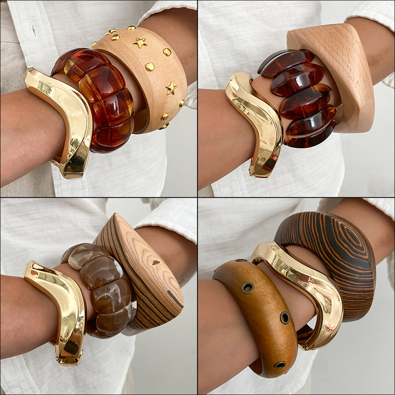 Damenarmband aus hochwertigem Acryl Shop Nory