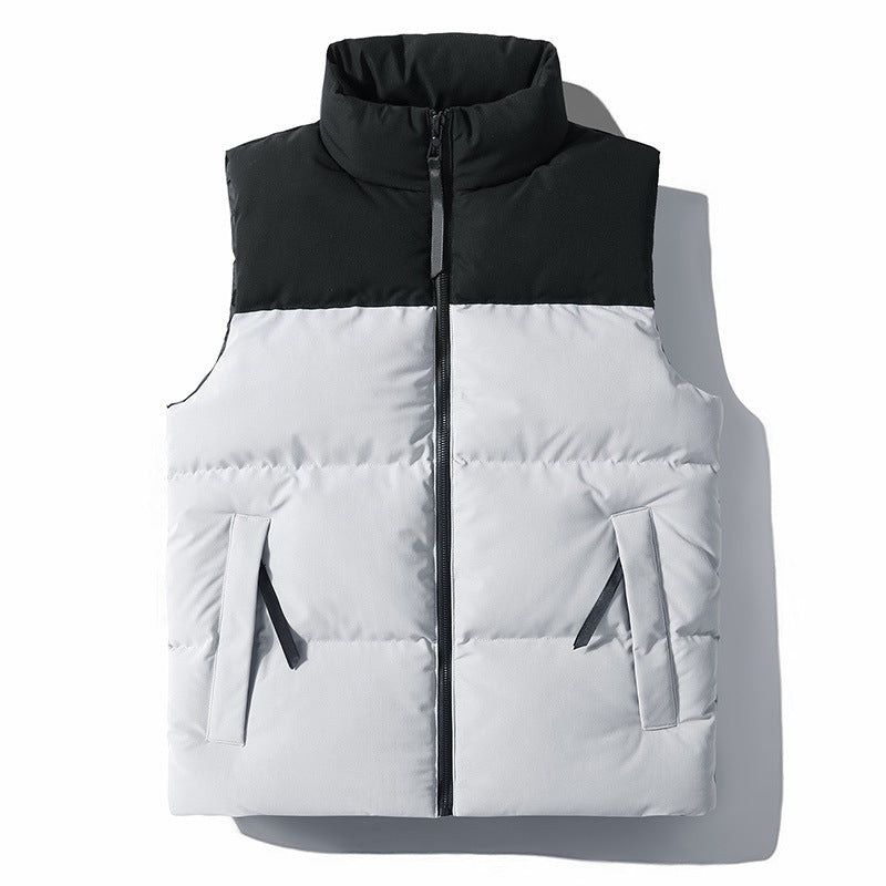 Herren Gesteppte Thermo‑Steppweste mit hohem Kragen und winddichter Schulterblende Shop Nory