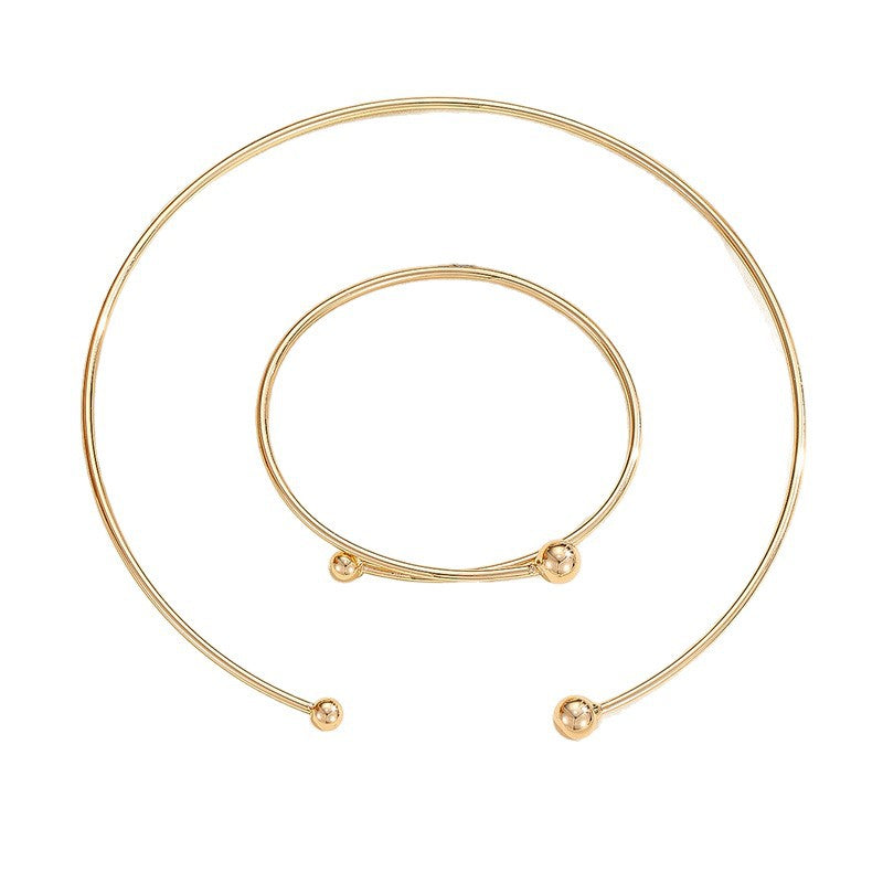 Damen Schmuckset aus hochwertigem, elegantem Metall Shop Nory