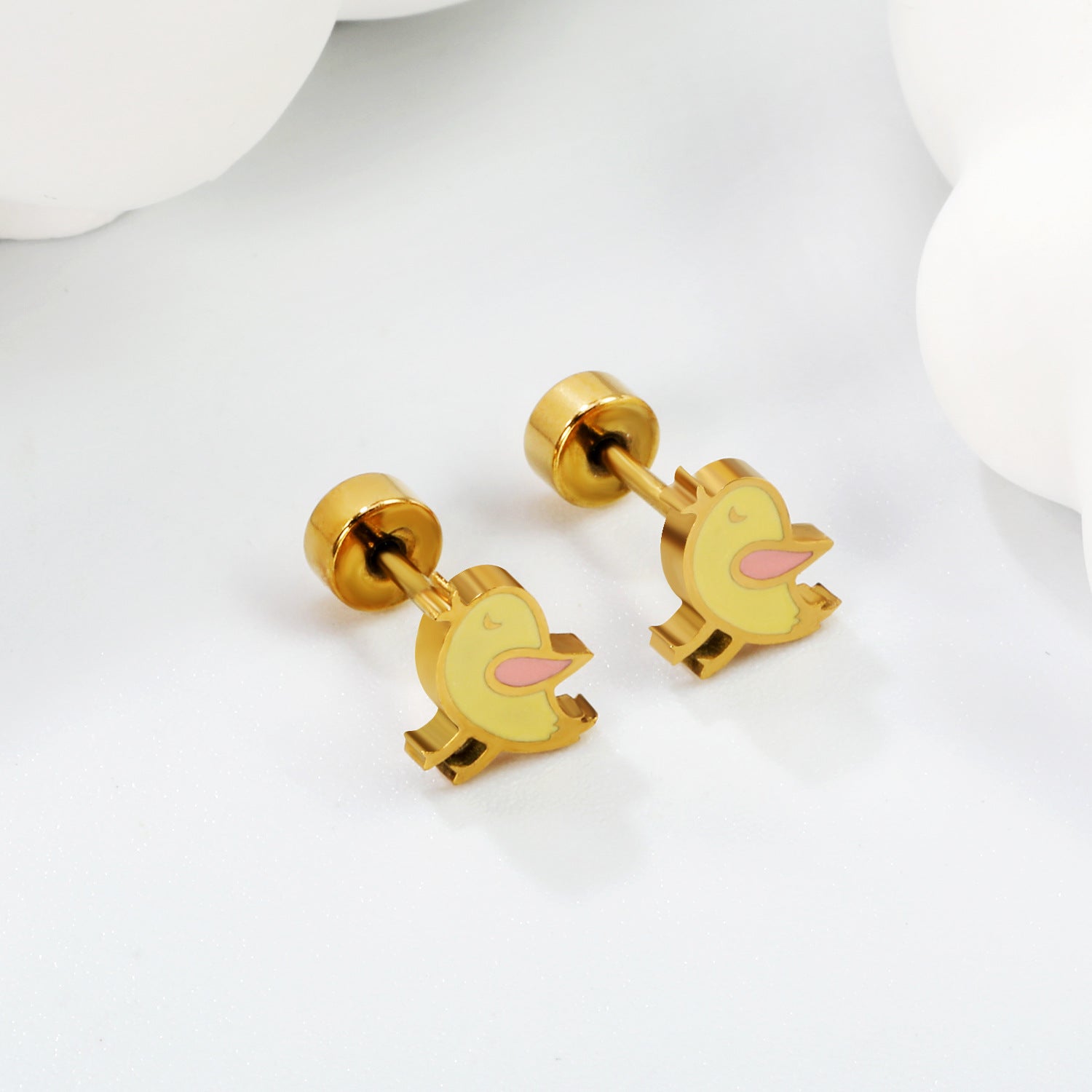 Damen Ohrstecker mit verspieltem Vogel-Design aus hochwertigem Edelstahl Shop Nory