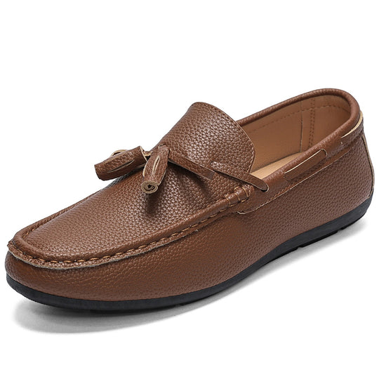 Herren Elegante Mokassins mit modischem Schnürdetail Shop Nory