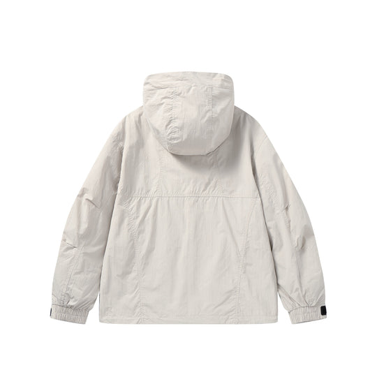 Unisex Leichte technische Kapuzenjacke im Boxy‑Schnitt mit Utility‑Taschen Shop Nory
