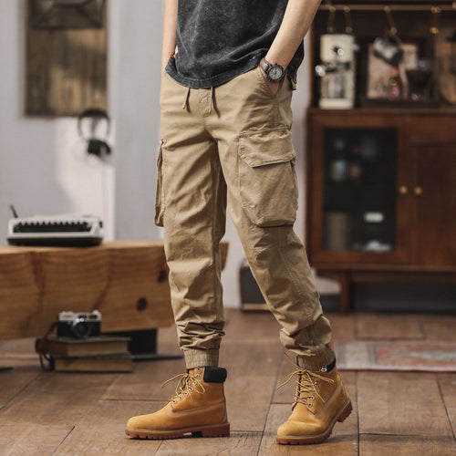 Herren Multifunktionale Cargohose mit elastischem Bund Shop Nory