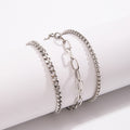 Damen Armband-Set mit eleganten und modernen Gliederdesigns Shop Nory