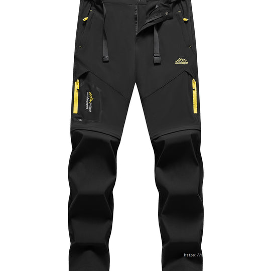 Herren Technische Softshell Zipp‑Wanderhose mit abnehmbaren Beinen und verstellbarem Gürtel Shop Nory