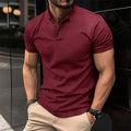 Herren Polohemd mit Knopfleiste und Kurzarm