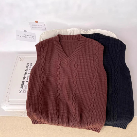Damen Strickpullover ohne Ärmel Shop Nory