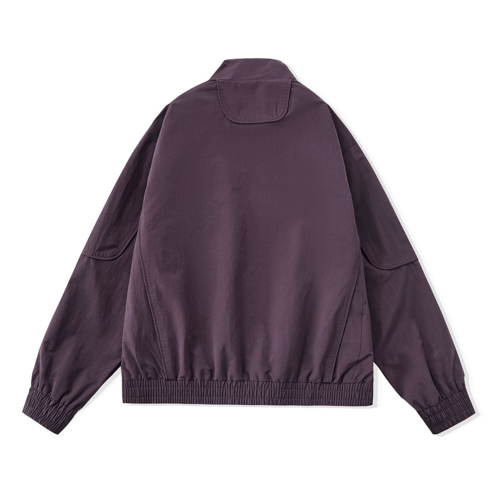 Damen Kurze Boxy‑Utility‑Jacke mit ergonomischen Teilungsnähten, hohem Stehkragen und Kordelzug Shop Nory