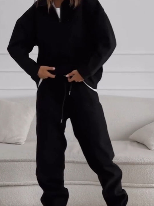 Damen nan lässige Sweatpants mit hohem Komfortbund, innen angerautem Fleece, Kordelzug und tiefen Seitentaschen Shop Nory