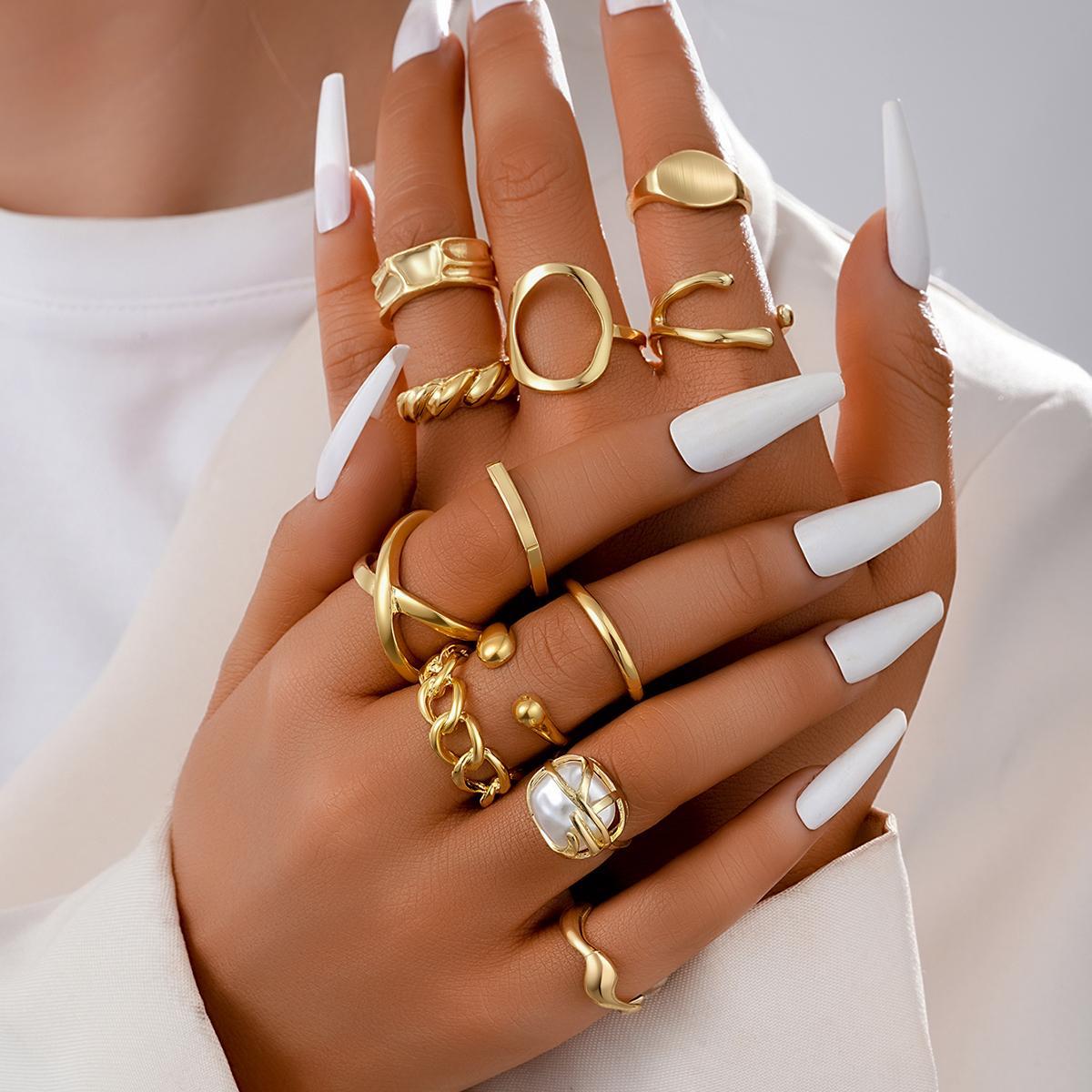 Damen Ring-Set mit eleganten und kreativen Designs Shop Nory