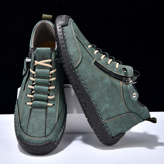 Herren Hochwertige und stilvolle Sneaker mit praktischem Reißverschluss Shopnory