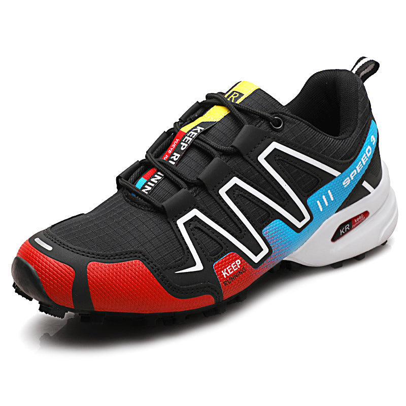 Herren Sportliche und dämpfende Trail-Laufschuhe mit griffiger Sohle Shopnory