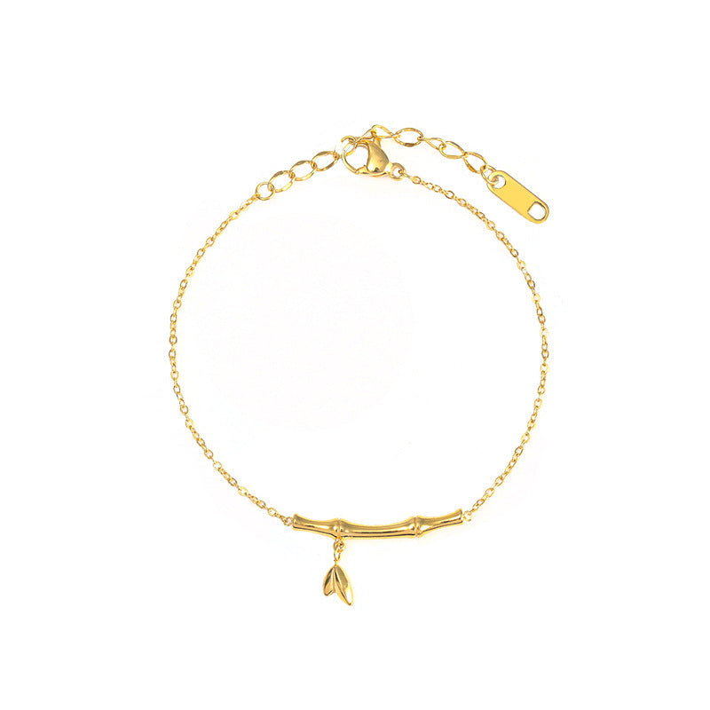 Damen Bambus-inspirierte verstellbare Kettenarmband Shop Nory