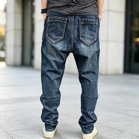 Herren Bequeme Cargo Jeans mit seitlichen Taschen Shop Nory
