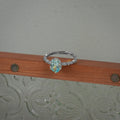 Damen eleganter Verlobungsring mit glitzerndem Stein Shop Nory
