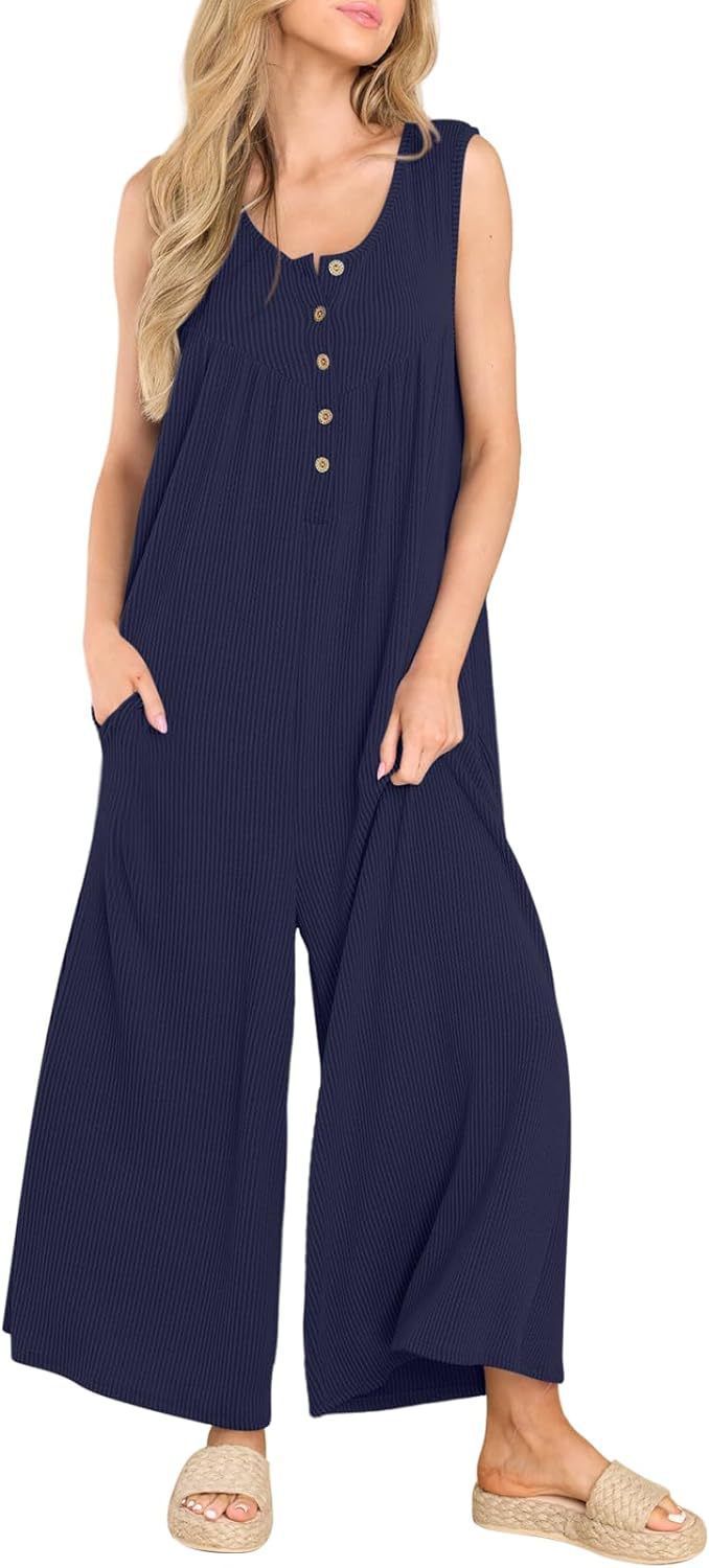 Damen lässiger Jumpsuit