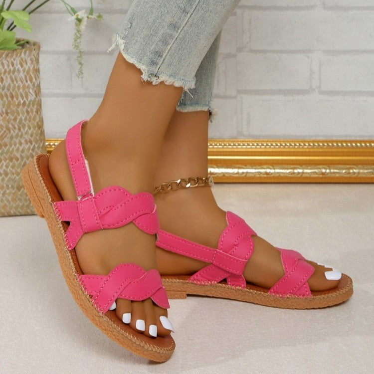 Damen Bequeme Riemensandalen mit modischem Schnitt