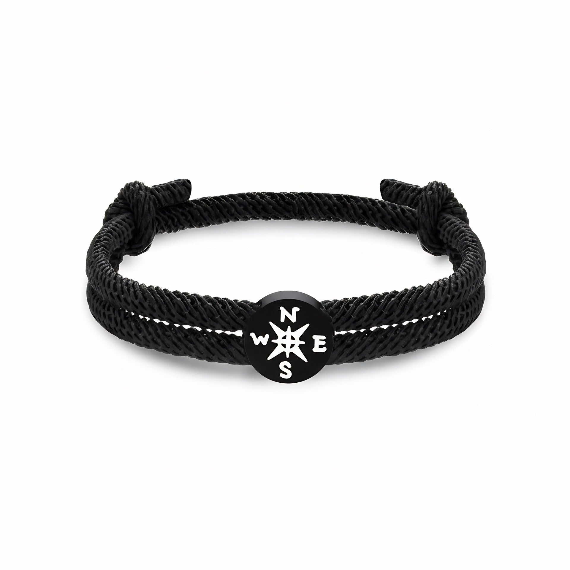 Damen Motivationsarmband mit Kompass und inspirierendem Spruch Shop Nory