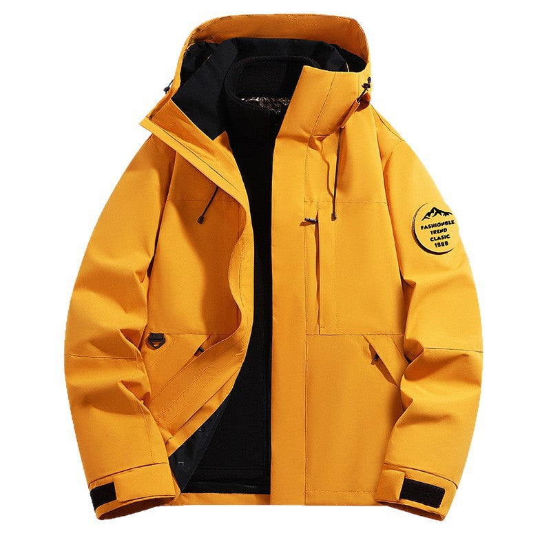 Damen Technische Ski- und Winterjacke mit abnehmbarer Innenjacke und verschweißten Nähten Shop Nory