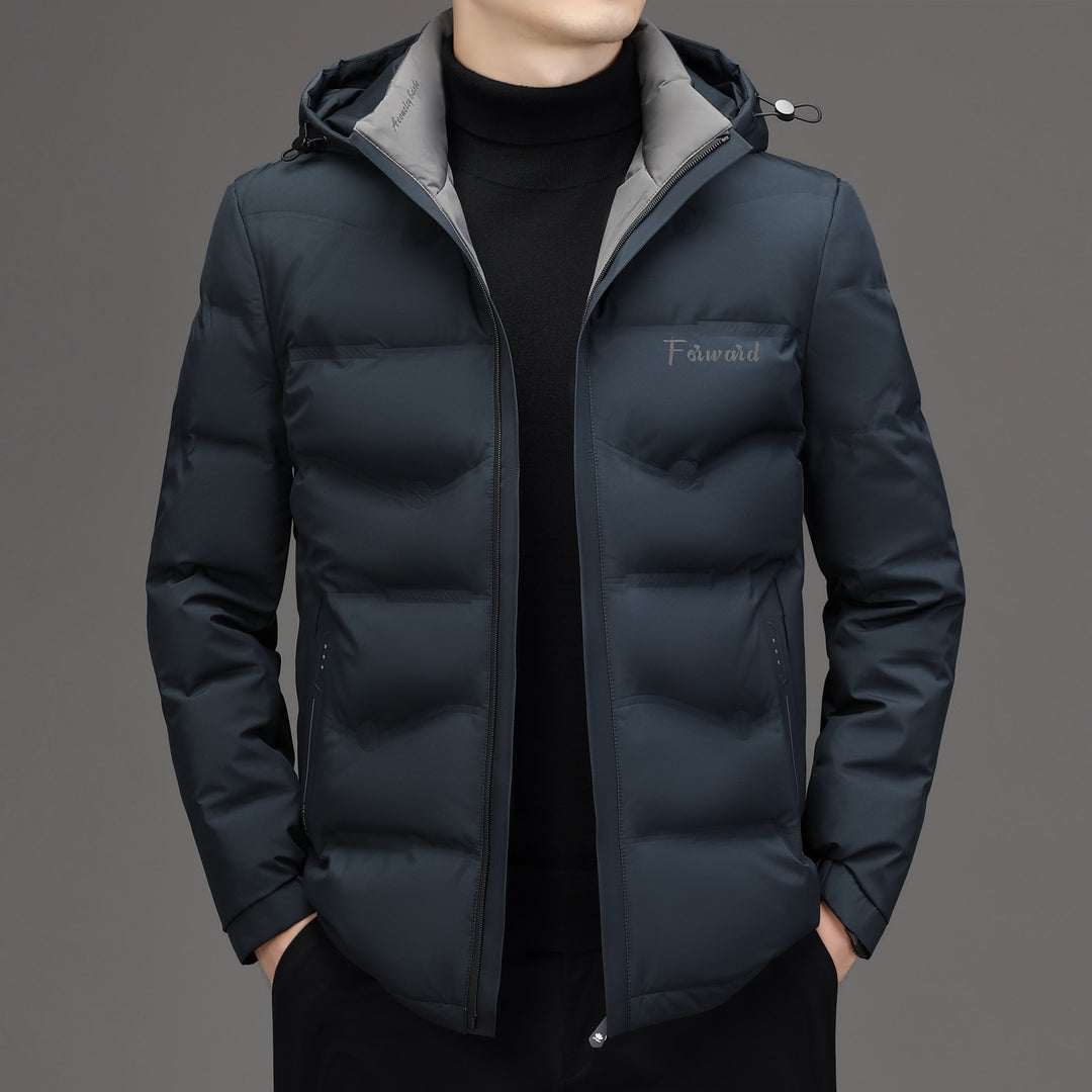 Herren Steppjacke mit Kapuze und schlanker Thermofütterung Shop Nory