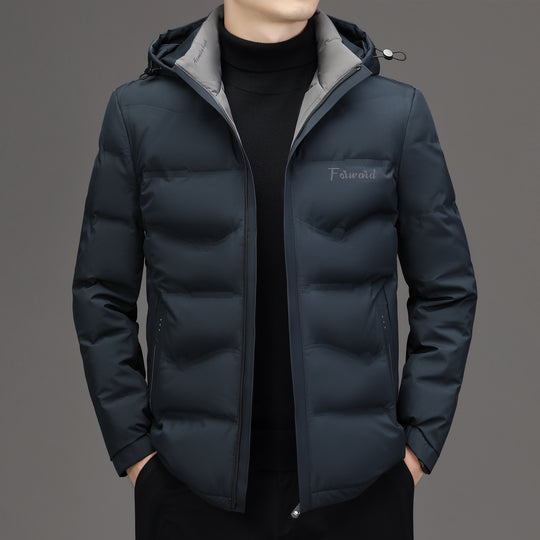 Herren Steppjacke mit Kapuze und schlanker Thermofütterung Shop Nory