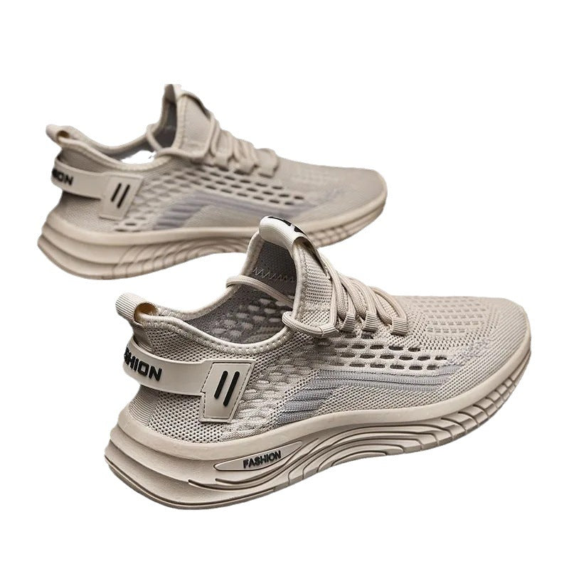Herren Leichter Strick-Sneaker mit gepolsterter Komfortsohle und atmungsaktivem Mesh Shop Nory