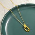 Damen elegante Halskette mit modernem, minimalistischen Design Shop Nory