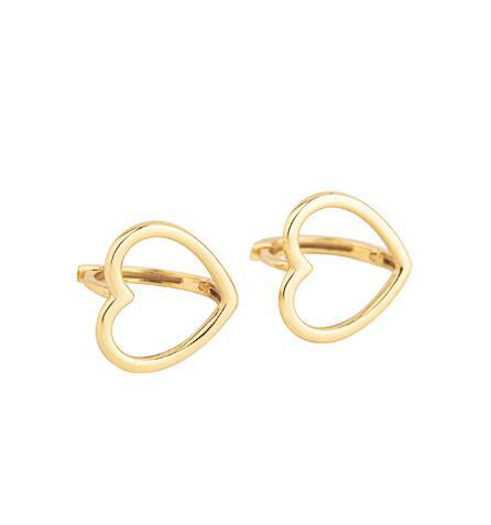 Damen Ohrstecker mit herzförmigem Design und elegantem Edelstahlrahmen Shop Nory