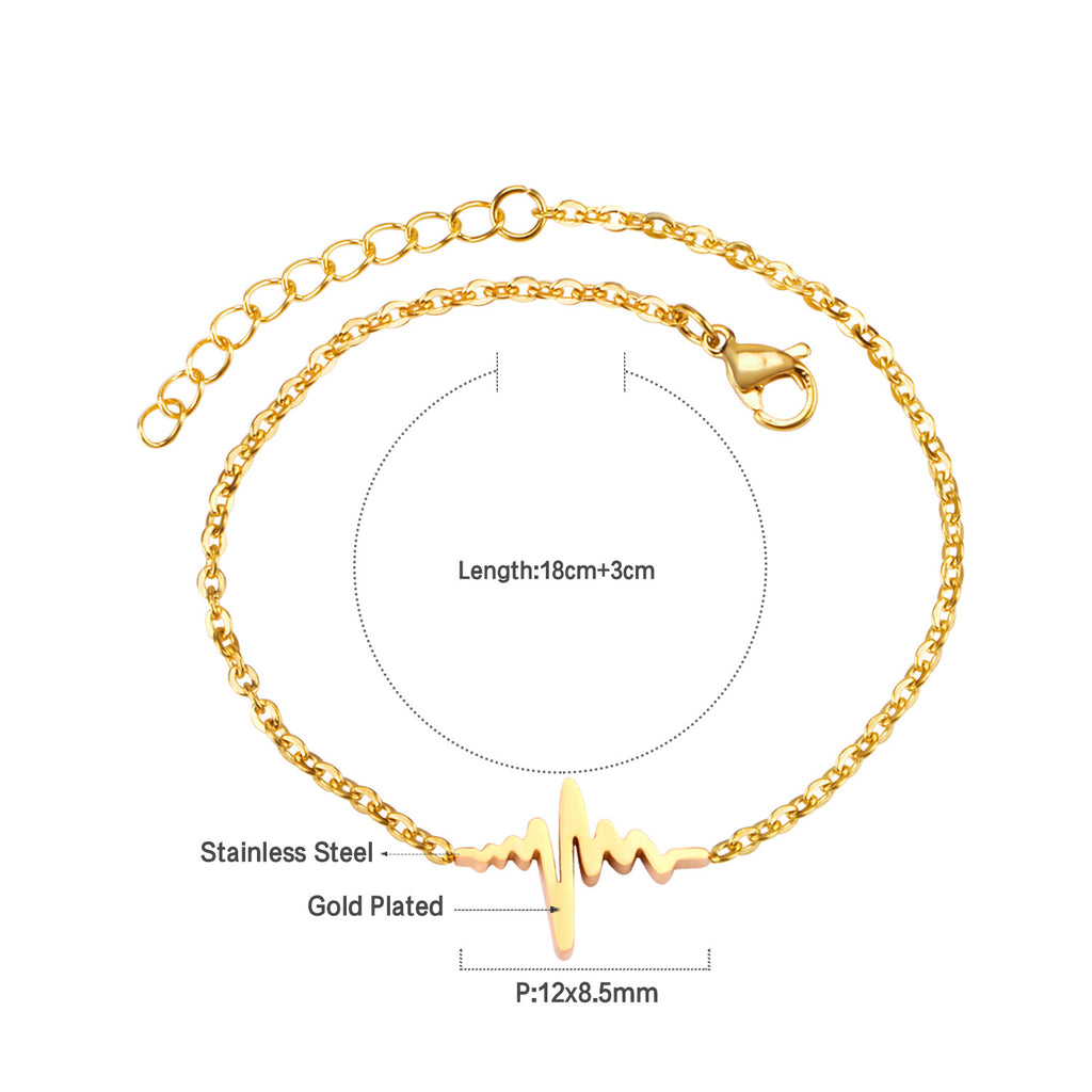 Damen Armband mit unendlichem Symbol aus antiallergischem Edelstahl Shop Nory