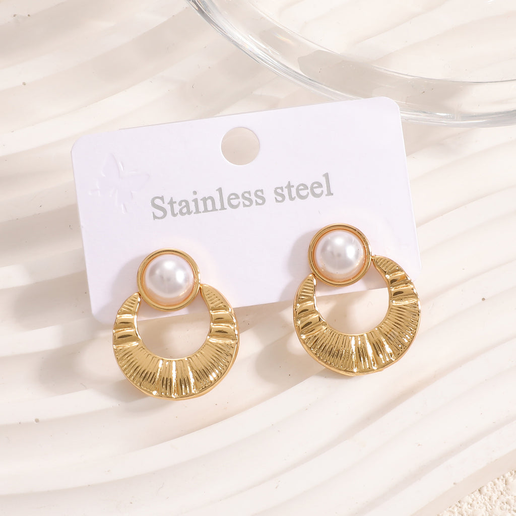 Damen Ohrstecker im stilvollen Herzdesign Shop Nory