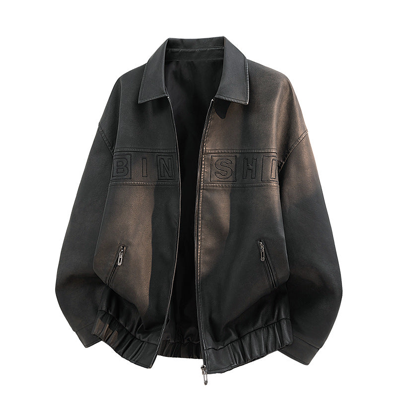 Herren Freizeit Lederjacke Shop Nory