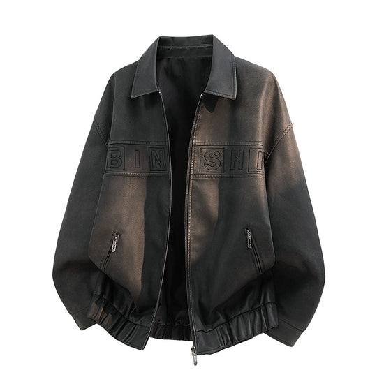Herren Freizeit Lederjacke Shop Nory