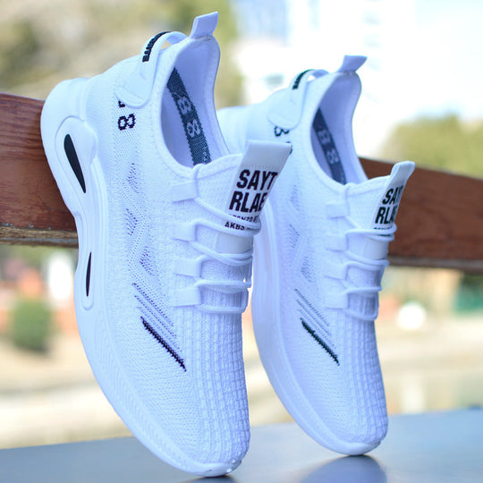 Damen Performance-Laufschuhe mit atmungsaktivem Obermaterial und elastischem Schnürsystem