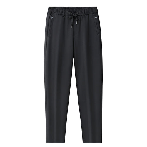 Herren Freizeithose mit elastischem Bund, tapered Schnitt und Reißverschlusstaschen Shop Nory