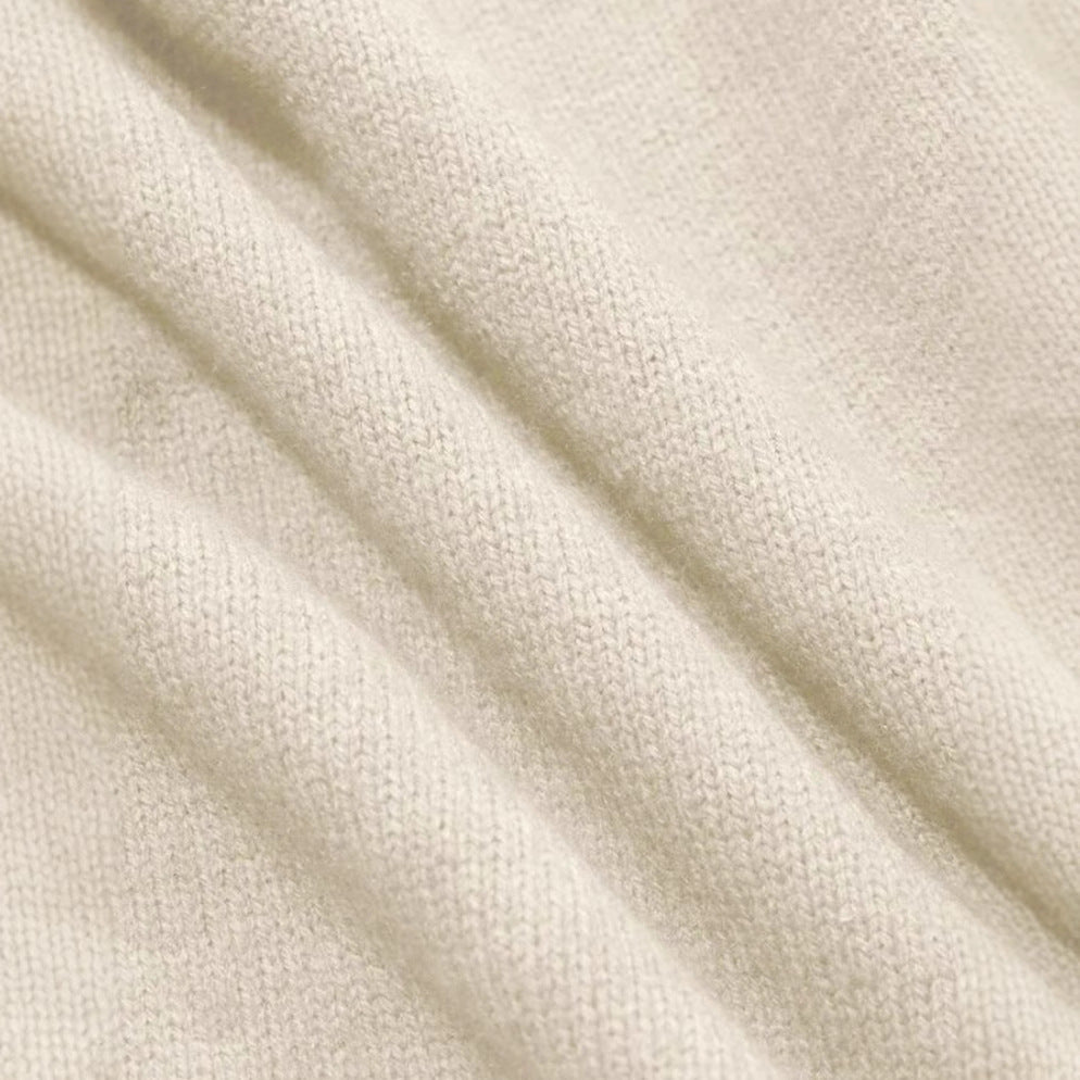 Damen Kaschmir-Optik Oversize-Pullover mit Rundhalsausschnitt und verlängerten Rippbündchen Shop Nory
