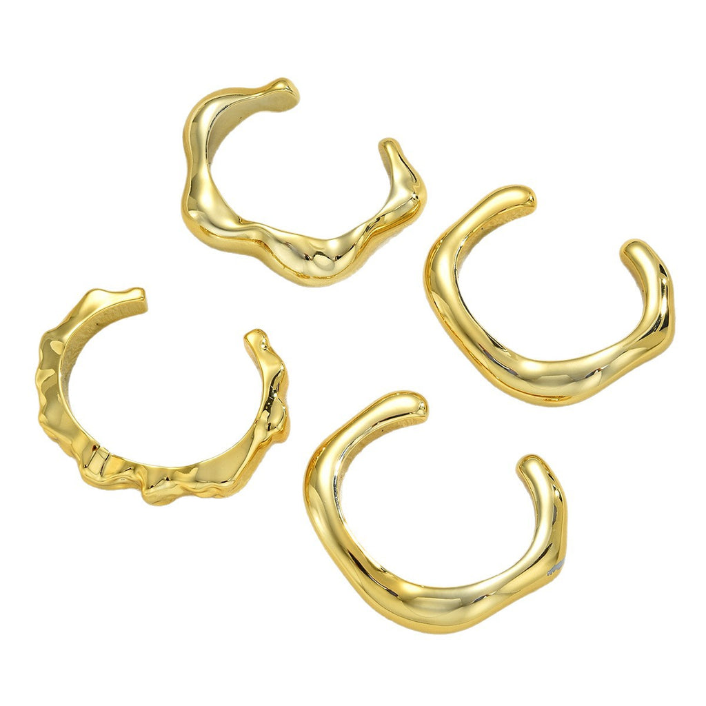 Damen Armreif-Set mit einzigartigen geschwungenen Designvariationen Shop Nory