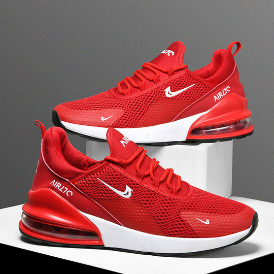 Herren Leichte Mesh-Sneaker mit sichtbarer Luftkissen-Dämpfung und sportlicher Laufsohle Shopy Nory
