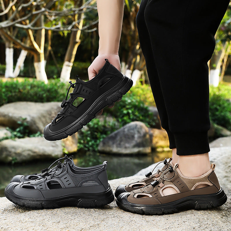 Damen Atmungsaktive Outdoor-Sandalen mit rutschfester Sohle