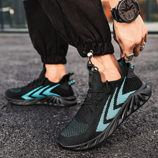 Damen Atmungsaktive und flexible Fitness-Sneaker mit rutschfester Sohle