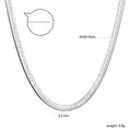 Damen Edelstahl Halskette mit elegantem Schlangenmuster Shop Nory