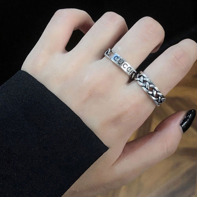 Damen modern gestalteter Kombinationsring Shop Nory