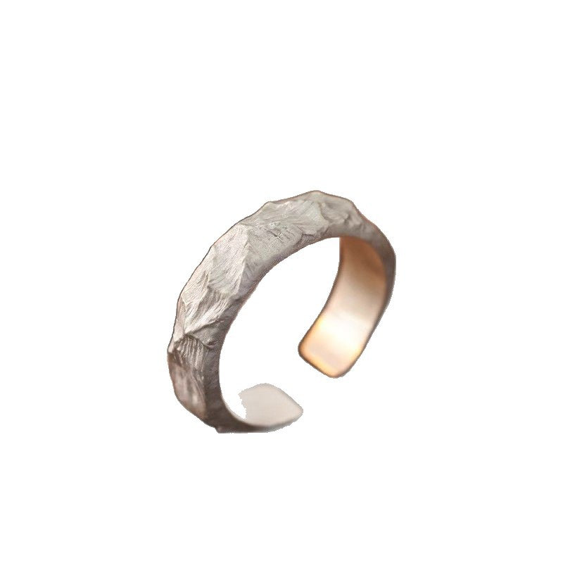 Damen Offener Ring mit kunstvollem Struktur-Design Shop Nory